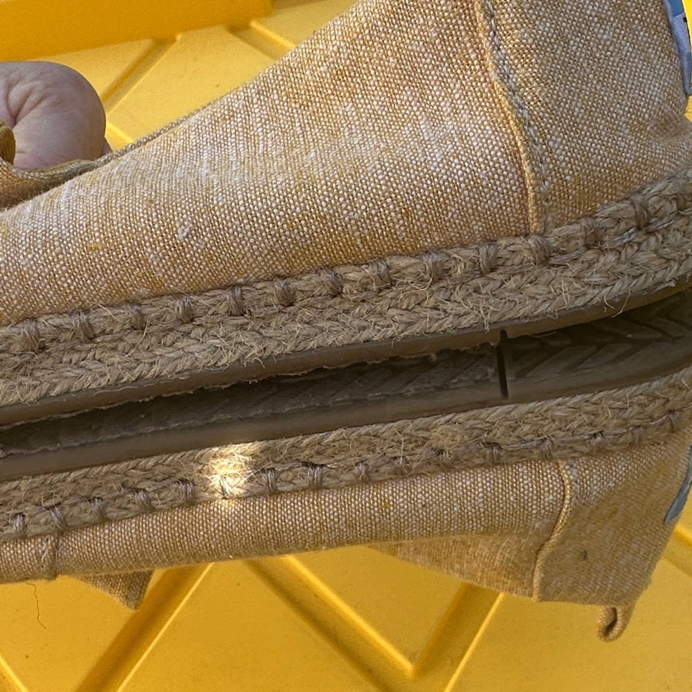 Toms Women's Light Yellow Espadrilles - Picture 13 of 16